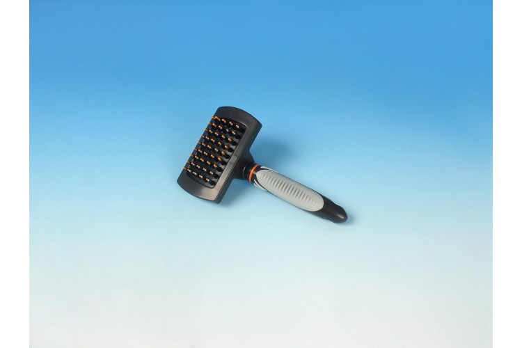 GP/3059SBC Plastic Pins Slicker Grooming Brush with Color Tips (Small)