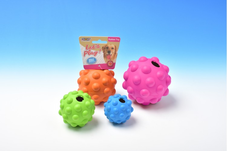 Rubber Atomic Maze Treat Ball